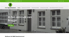Desktop Screenshot of bb-speelmansrei-brugge.be
